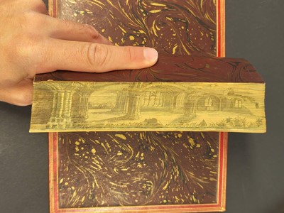 Lot 455 - Fore-Edge Painting. Goethe