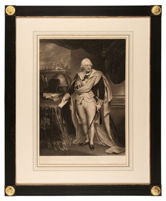 Lot 297 - Turner (Charles). John Earl of St. Vincent,  11 November 1816