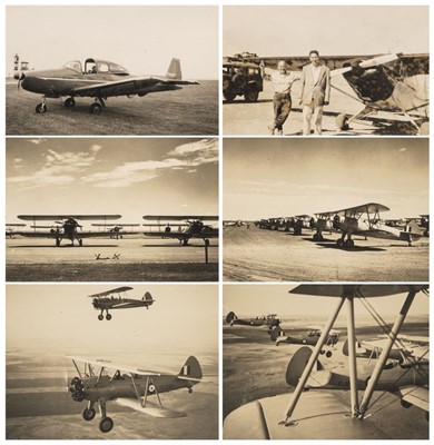 Lot 237 - Civil Aviation. A collection of approximately 250 black and white aircraft photographs