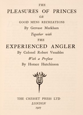 Lot 59 - Cresset Press. the Pleasures of Princes, 1927