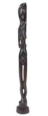 Lot 280 - Cox (Morris, 1903-1998). Female Nude, circa 1948-50, ebonised wood carving