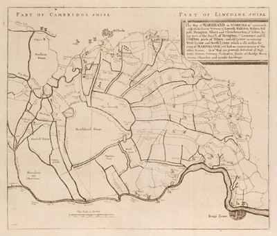 Lot 27 - Dugdale (William). The History of Imbanking and Draining of Divers Fens and Marshes, 2nd ed., 1772