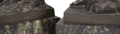 Lot 229 - Allegrain (Christophe-Gabriel, 1710-1795). Venus sortant du Bain..., and one other