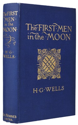 Lot 754 - Wells (H. G.) The First Men in the Moon, 1st edition, 1901