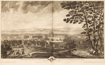 Lot 6 - Demortain (Gilles). Les Plans, Profils et Elevations des Ville, et Chateau de Versailles..., [1716]