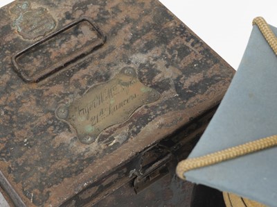 Lot 56 - Battle of Omdurman. A fine Victorian officers' lance cap of the 21st Empress of India Lancers