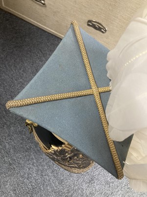 Lot 56 - Battle of Omdurman. A fine Victorian officers' lance cap of the 21st Empress of India Lancers