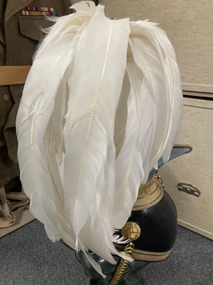 Lot 56 - Battle of Omdurman. A fine Victorian officers' lance cap of the 21st Empress of India Lancers