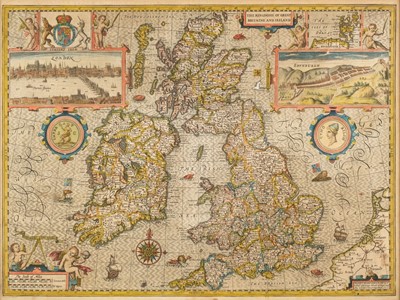 Lot 141 - British Isles. Speed (John), The Kingdome of Great Britaine and Ireland, circa 1627