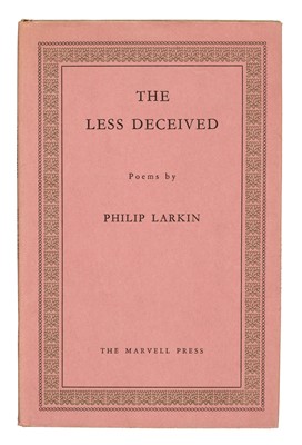 Lot 648 - Larkin (Philip). The Less Deceived, 1st edition, 1955