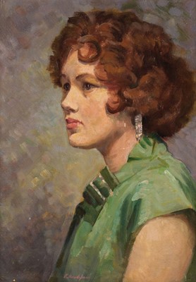 Lot 271 - Bradshaw, (Frank, 1884–1969). Portrait Study