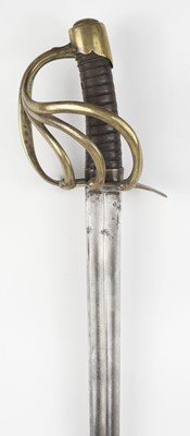 Lot 143 - Sword. French Cuirassier's Sword, Napoleonic Period