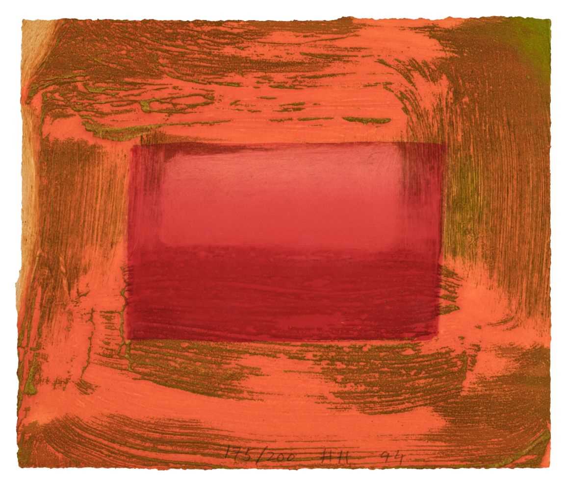 Lot 418 - Hodgkin (Howard, 1932-2017). Red Print, 1994