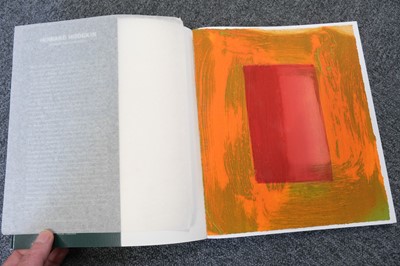 Lot 418 - Hodgkin (Howard, 1932-2017). Red Print, 1994