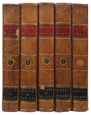 Lot 347 - Smith (Adam). An Inquiry into the Nature and Causes of the Wealth of Nations, 3 vols., 7th ed., 1793