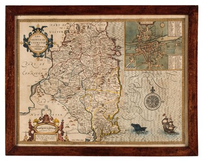 Lot 134 - Ireland. Speed (John). The Countie of Leinster..., J. Sudbury & G. Humble, circa 1627