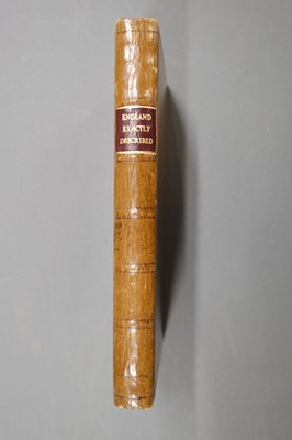 Lot 34 - Taylor (Thomas). England Exactly Described or a Guide to Travellers..., [1715]