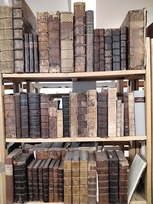 Lot 475 - Antiquarian. A collection of 18th century literature & reference, approximately 55 volumes