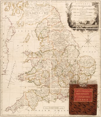 Lot 98 - England & Wales. Bowles & Carver (publishers), Bowles's New Travelling Map..., 1782