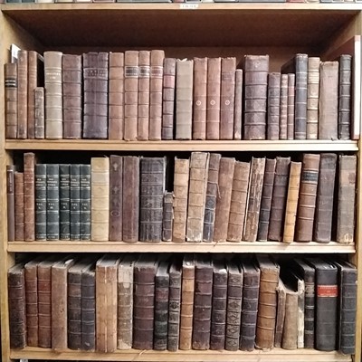 Lot 485 - Antiquarian. A collection of 18th Century literature, approximately 75 volumes