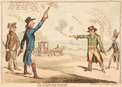 Lot 245 - Gillray (James). The Explanation, H. Humphrey, May 30th 1798