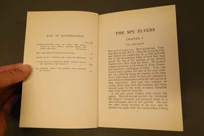 Lot 427 - Johns (W. E.). The Spy Flyers, 1st edition, London: John Hamilton, 1933