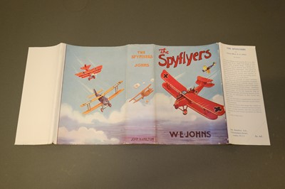 Lot 427 - Johns (W. E.). The Spy Flyers, 1st edition, London: John Hamilton, 1933