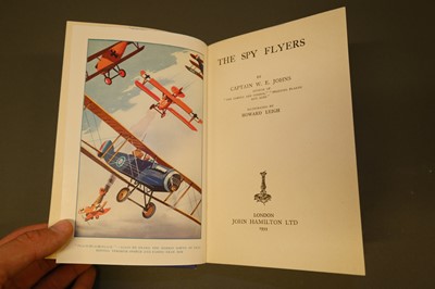 Lot 427 - Johns (W. E.). The Spy Flyers, 1st edition, London: John Hamilton, 1933