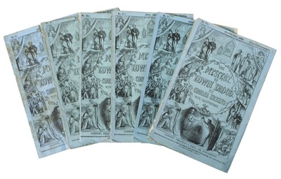 Lot 363 - Dickens (Charles). The Mystery of Edwin Drood, 6 volumes, 1st edition in parts, 1870