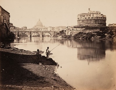 Lot 76 - Italy. A group of 40 photographs of Italy, c. 1880s