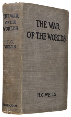 Lot 441 - Wells (H. G.). The War of the Worlds, 1st edition, later issue, 1898