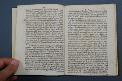 Lot 41 - Barker (Thomas). The Art of Angling, 2nd edition, 1653