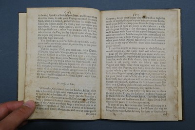 Lot 41 - Barker (Thomas). The Art of Angling, 2nd edition, 1653