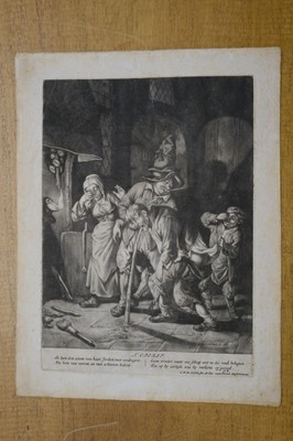 Lot 257 - Gole (J. 1660- 1737). The Five Senses, Amsterdam, circa 1700