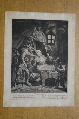 Lot 257 - Gole (J. 1660- 1737). The Five Senses, Amsterdam, circa 1700