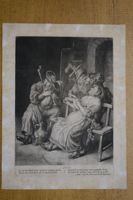 Lot 257 - Gole (J. 1660- 1737). The Five Senses, Amsterdam, circa 1700
