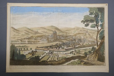 Lot 210 - Vue d'Optiques. Florence, Ville d'Italie. Capitale de Toscane..., published Paris, circa 1780