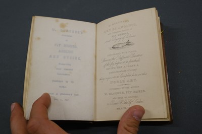 Lot 46 - Blacker (William). Catechism of Fly Making, Angling and Dyeing, reissue, 1843