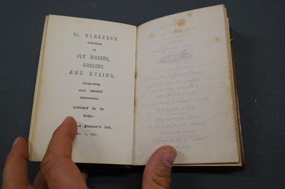 Lot 46 - Blacker (William). Catechism of Fly Making, Angling and Dyeing, reissue, 1843