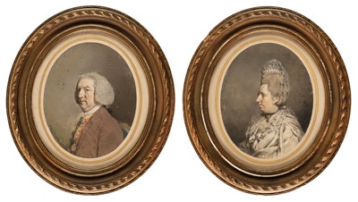 Lot 104 - Hamilton (Hugh Douglas, circa 1739-1808). Portraits of Lord Sandys [and] Lady Sandys, 1771