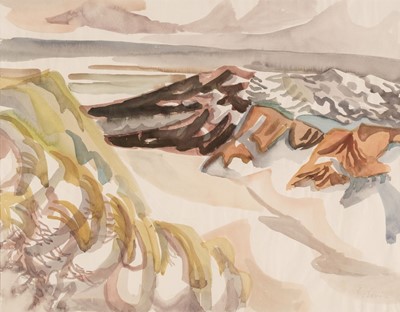 Lot 264 - Levin (Julo, 1901-1943).  Dünenlandschaft an der Ostsee (Dune Landscape on the Baltic Sea)