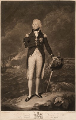 Lot 260 - Admiral Nelson. Barnard (William). Sir Horatio Nelson K. B. Rear Admiral of the Blue, 1799