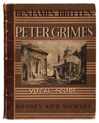 Lot 248 - Britten (Benjamin, 1913-1976). Peter Grimes, 1945, limited signed edition