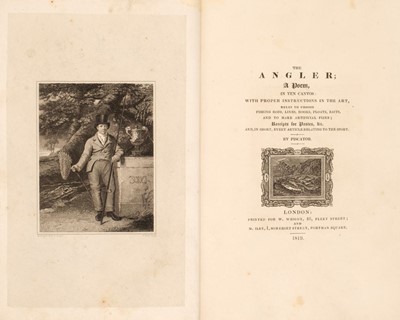 Lot 76 - Lathy (Thomas Pike, pseudonym Piscator). The Angler, A Poem in ten cantos, 1st edition, London: 1819