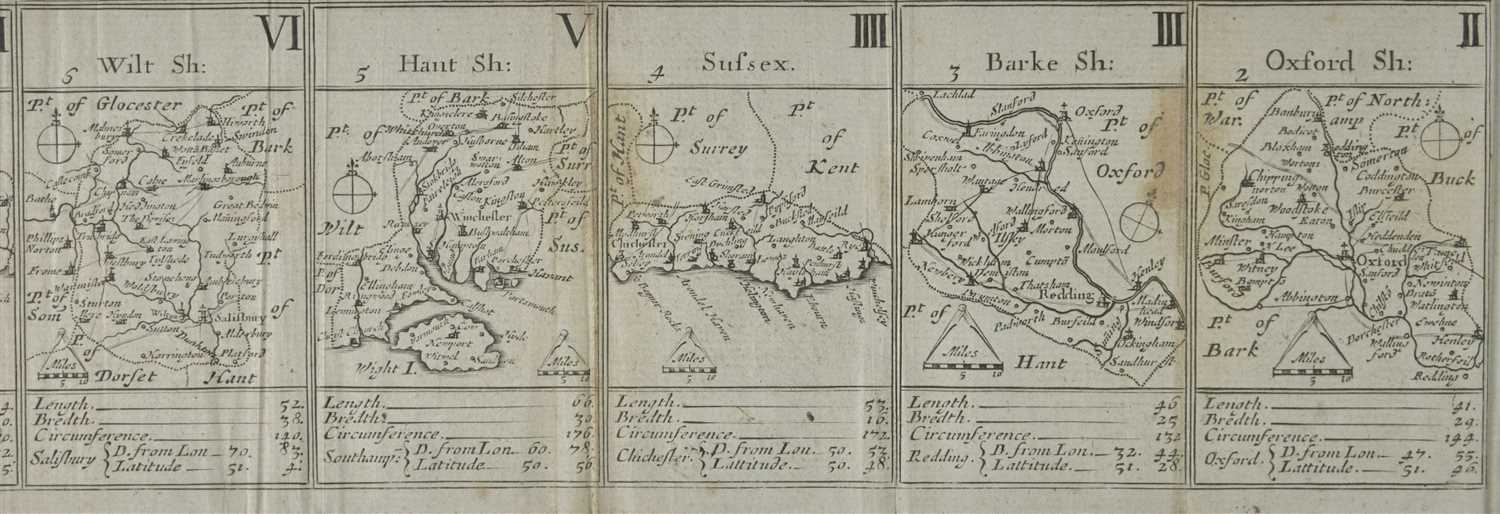 Lot 196 - Morden, Robert, cartographer