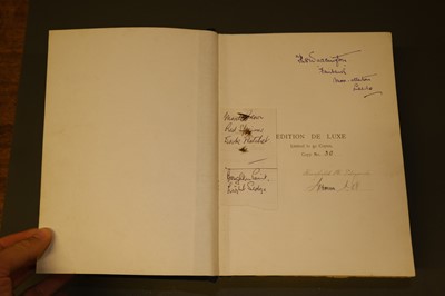 Lot 94 - Edmonds (Harfield H.) & Norman N. Lee, Brook and River Trouting, Edition de luxe, 1916
