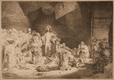 Lot 96 - Worlidge (Thomas, 1700–1766). The Hundred Guilder Print, after Rembrandt, 1758