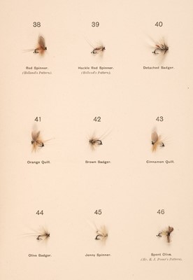 Lot 66 - Halford (Frederic M.) Dry Fly Entomology, 2 volumes, Edition de Luxe, 1897