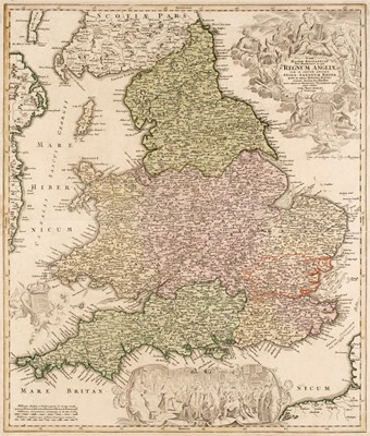 Lot 107 - Maps. A collection of approximately 150 maps, mostly 19th-century