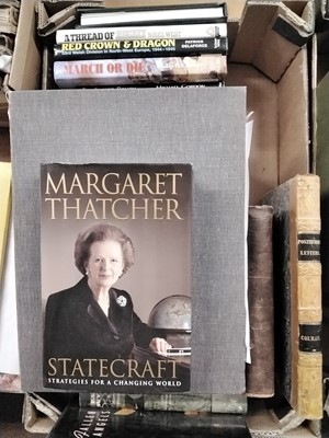 Lot 453 - hatcher (Margaret). Statecraft Strategies for a Changing World, 1st edition, third impression, London: Harper collins publishers, 2002